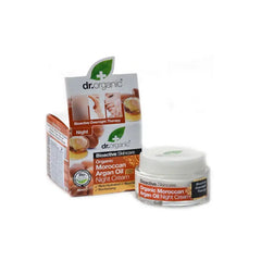 Dr Organic Moroccan Argan Oil Night Cream 50ml Jag Couture London - New York