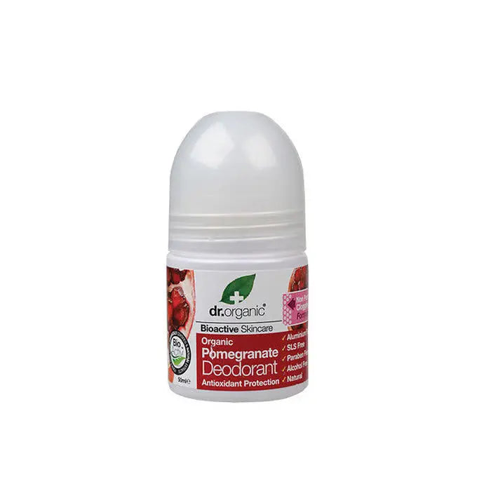 Dr Organic Pomegranate Deodorant Roll On 50ml Jag Couture London - New York