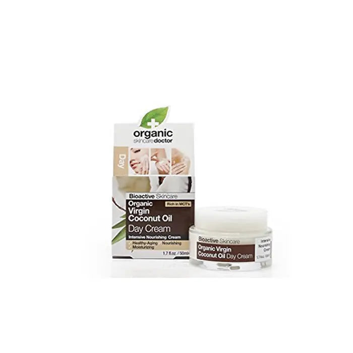 Dr Organic Virgin Coconut Oil Cream 50ml Jag Couture London - New York