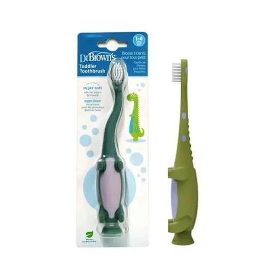 Dr. Brown's Toothbrush 1-4 Years Dinosaur Jag Couture London - New York