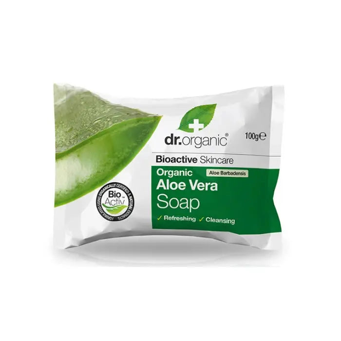 Dr. Organic Aloe Vera Soap 100g Jag Couture London - New York