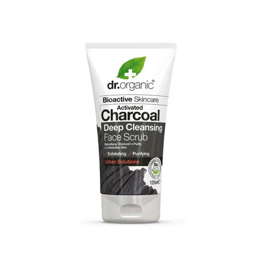 Dr. Organic Charcoal Face Scrub 125ml Jag Couture London - New York