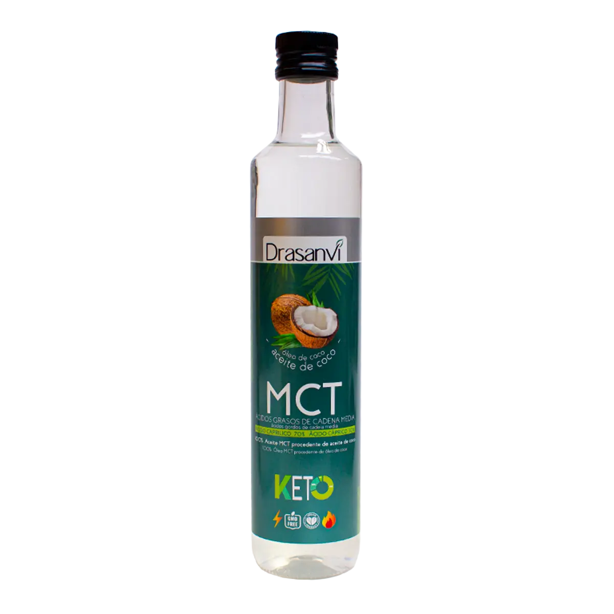 Drasanvi Aceite Mct Coco 500ml Keto Jag Couture London - New York