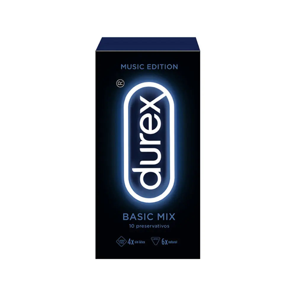 Durex Music Edition Basic Mix 10 Pcs Jag Couture London - New York