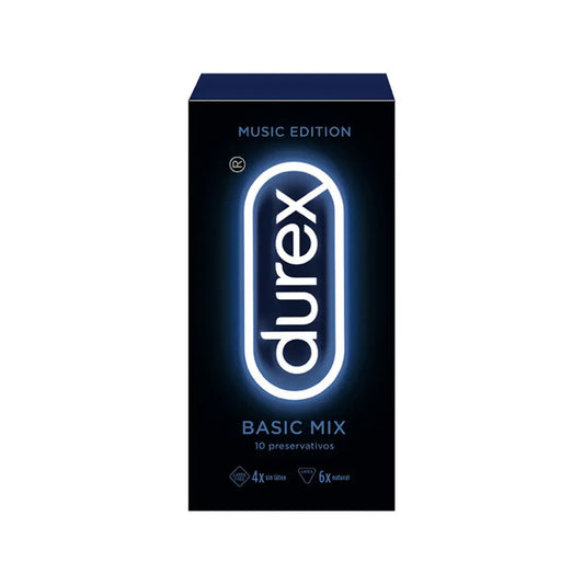 Durex Music Edition Basic Mix 10 Pcs Jag Couture London - New York