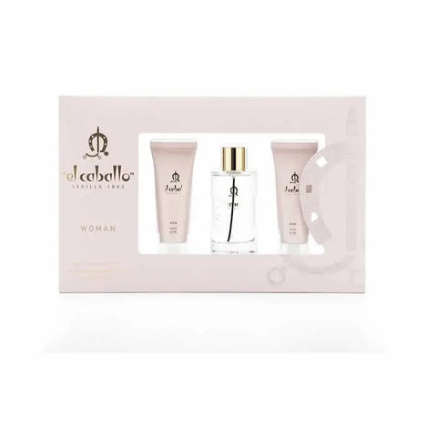 El Caballo Woman Eau De Toilette Spray 100ml Set 3 Pieces Jag Couture London - New York