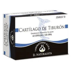 Jag Couture London - New York El Natural Cartilago De Tiburon 500 Mg X 60 Caps