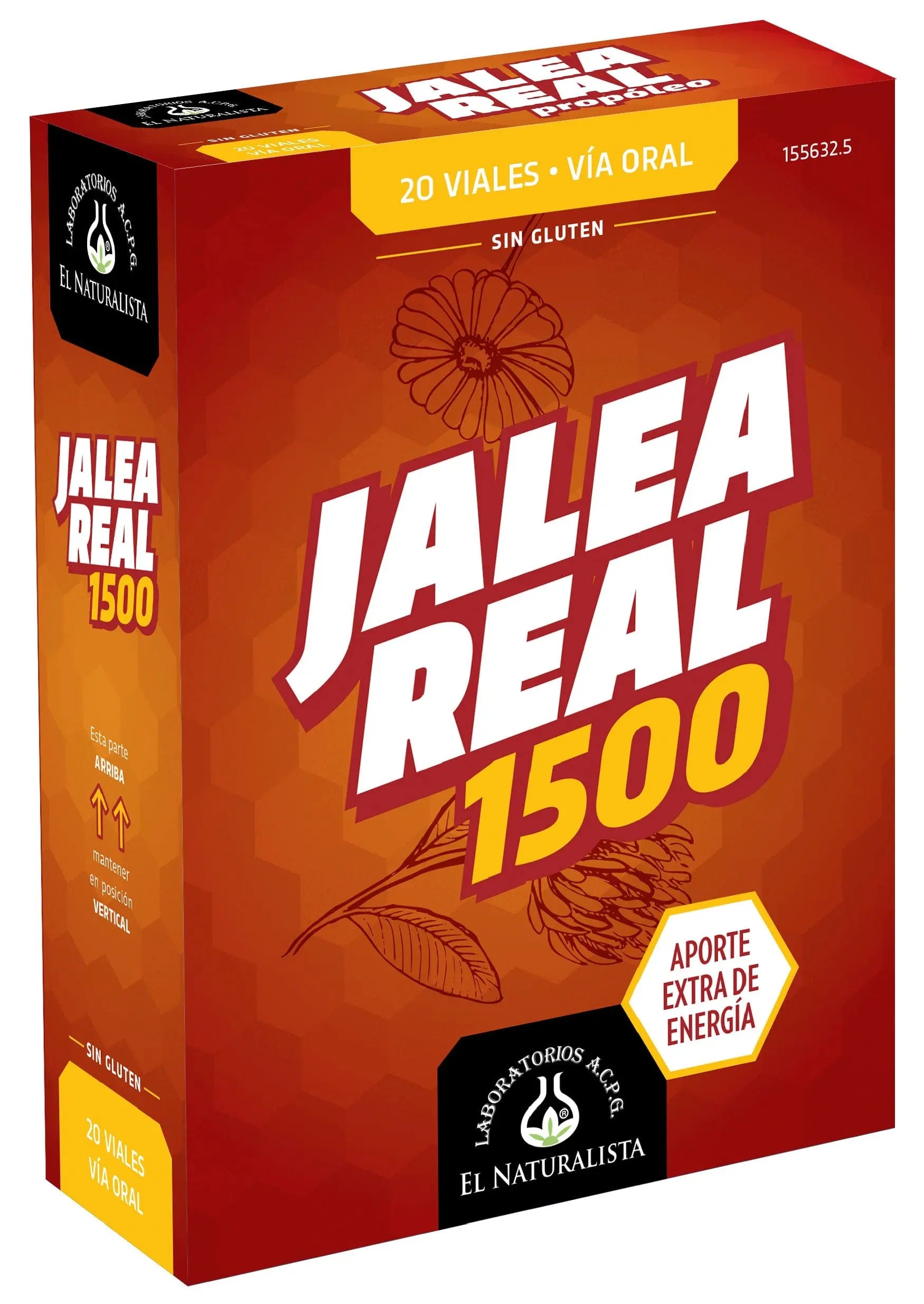 Jag Couture London - New York El Natural Jalea Real 1500 20 Viales Abre Facil