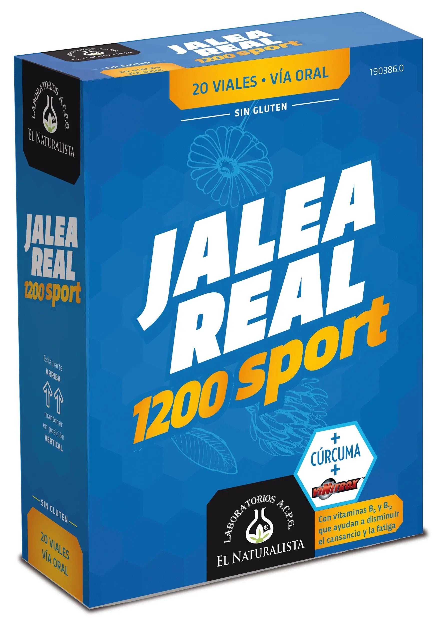 Jag Couture London - New York El Natural Jalea Real Sport 20 Viales Abre Facil
