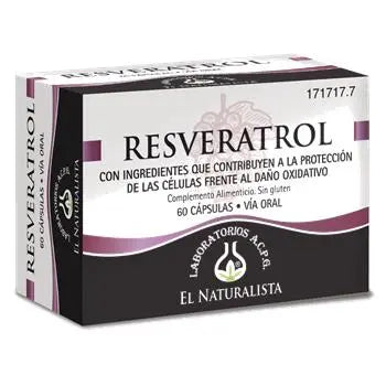 El Natural Resveratrol 60 Caps Jag Couture London - New York
