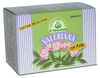 El Natural Valeriana Con Anis 20 Bolsitas Infusion Jag Couture London - New York