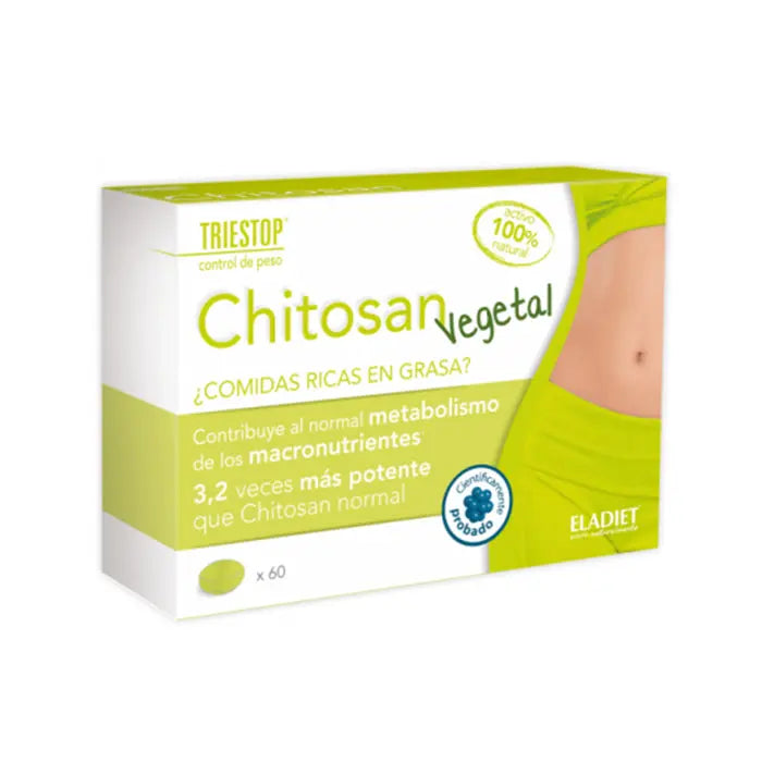 Eladiet Chitosan Vegetable 60 Tablets Jag Couture London - New York