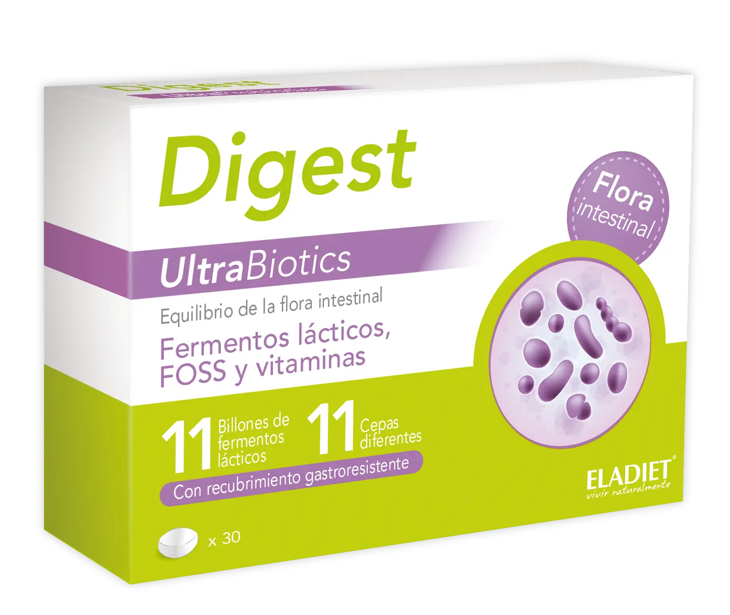 Eladiet Digest Ultrabiotics 30 Com Jag Couture London - New York