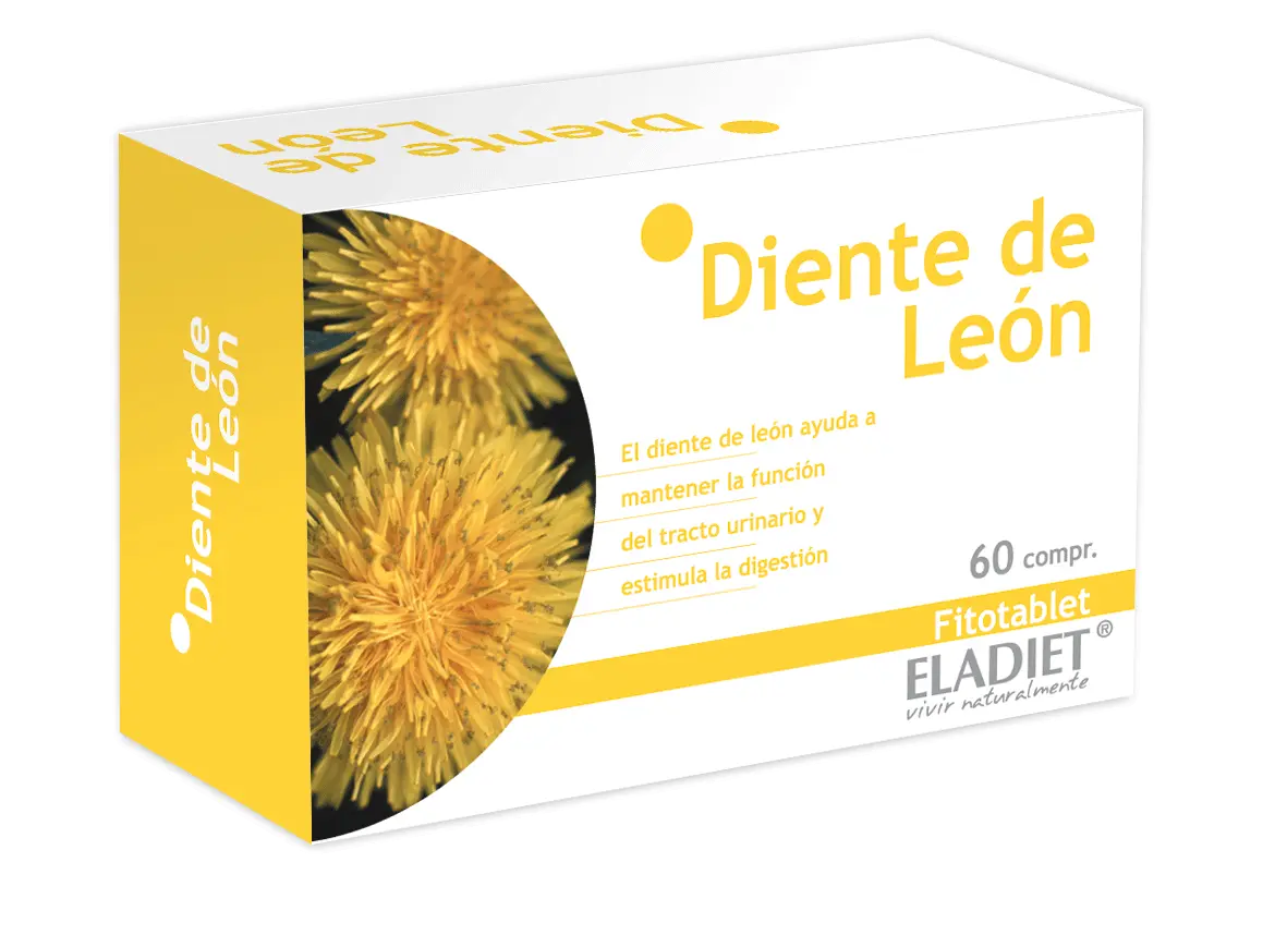Jag Couture London - New York Eladiet Fitotablet Diente Leon 330 Mg 60 Comp