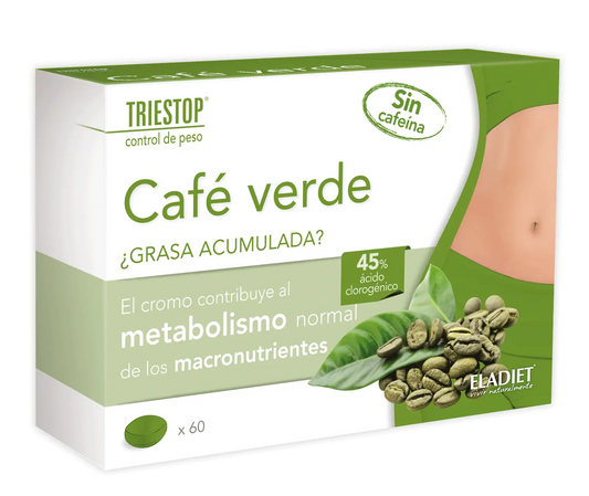 Eladiet Triestop Cafe Verde Sin Cafeina 60 Comp Jag Couture London - New York