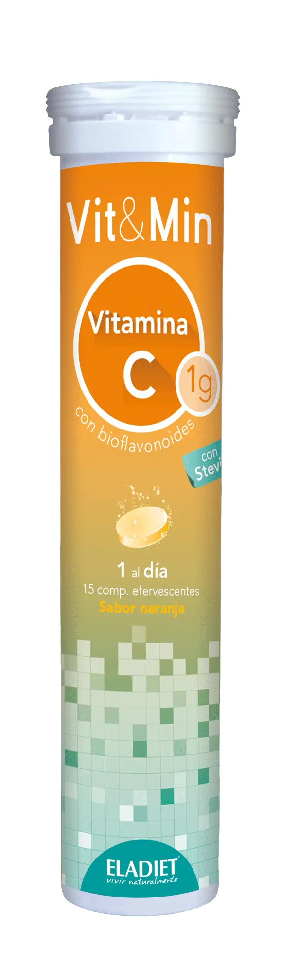 Jag Couture London - New York Eladiet Vit y Min Vitamina C 15 Comp Efervescentes