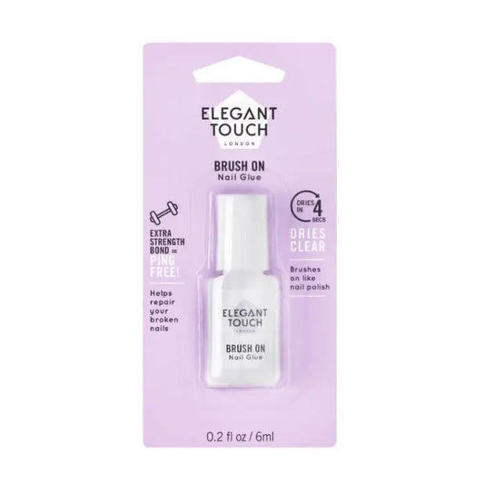Elegant Touch Brush On Nail Glue Jag Couture London - New York