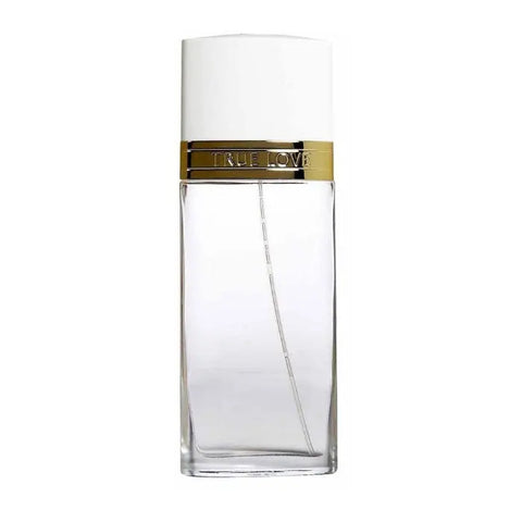 Elizabeth Arden True Love Eau De Toilette spray 100ml bottle with elegant design, displayed on a clean background.