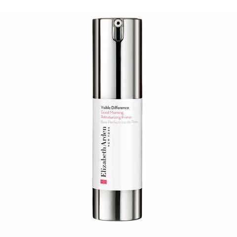 Elizabeth Arden Visible Difference Retexturizing Primer tester in 15ml tube, with sleek packaging from Jag Couture London New York.