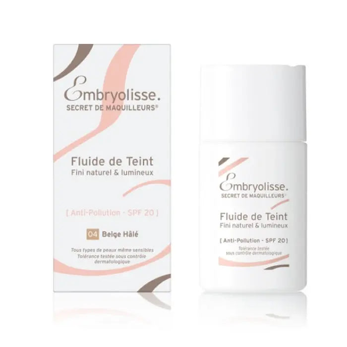 Embryolisse Fluid De Teint Spf20 04 Beige Hâlé Jag Couture London - New York