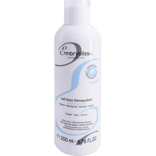 Embryolisse Gentle Cleansing Milk Waterpoof 200ml Jag Couture London - New York