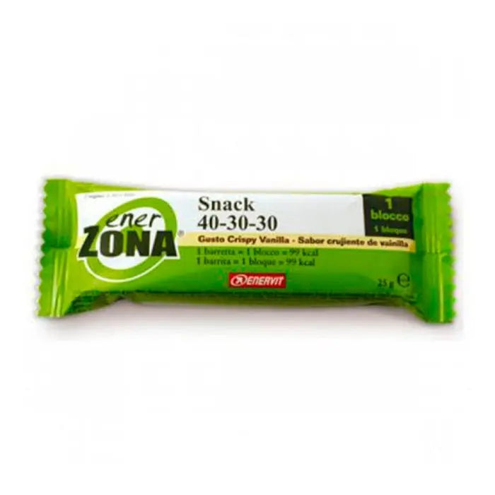 Jag Couture London - New York Enervit Enerzona Vanilla Crunchy Snack 25g