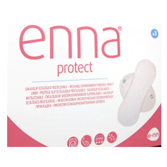 Enna Protect Ecological Reusable Panty Liner 3 Units Jag Couture London - New York
