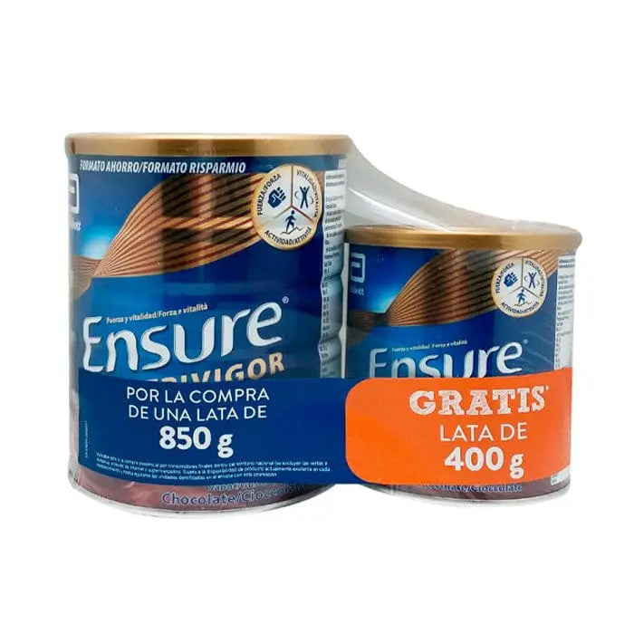 Jag Couture London - New York Ensure Nutrivigor Chocolate 850g + 400g Free Gift