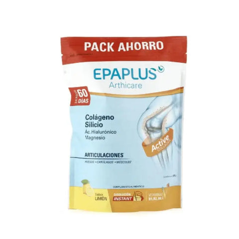 Epaplus collagen supplement with silicon, hyaluronic acid, and magnesium in lemon flavor, 668g jar by Jag Couture London New York