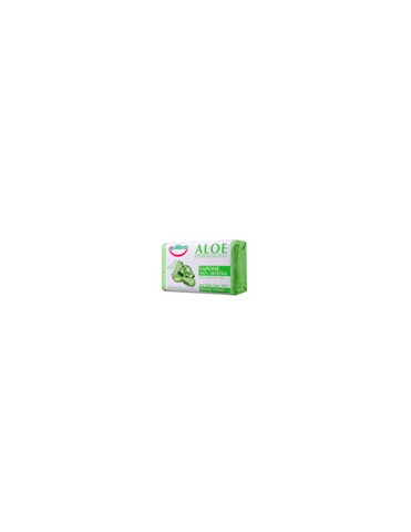 Equilibra Aloe Vegetal Soap 100g by Jag Couture London New York, bar soap with aloe vera for gentle cleansing and skin hydration.