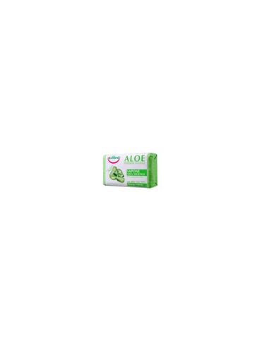 Equilibra Aloe Vegetal Soap 100g by Jag Couture London - New York, creamy soap bar with aloe vera for gentle cleansing.