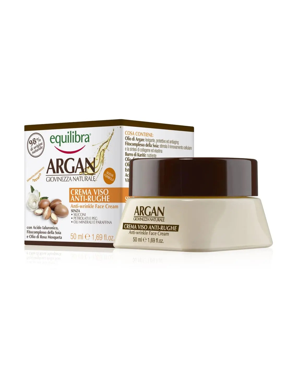Jag Couture London - New York Equilibra Face Argan Antiwrinkle Cr 50 M
