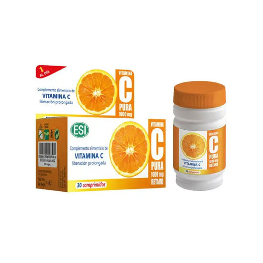 Esi Vitamina C Pura 1,000 Mg Retard 30 Comprimidos Jag Couture London - New York