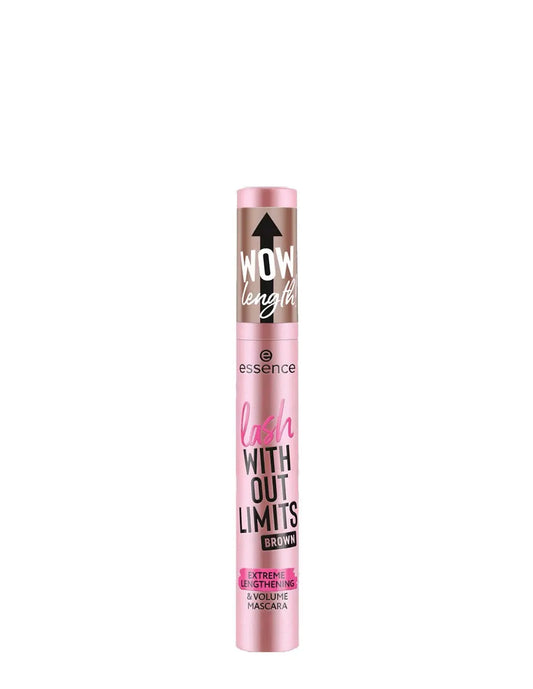 Essence Cosmetics Lash With Out Limits Extreme Lengthening y Volume 02-Brown 13ml - Jag Couture London - New York