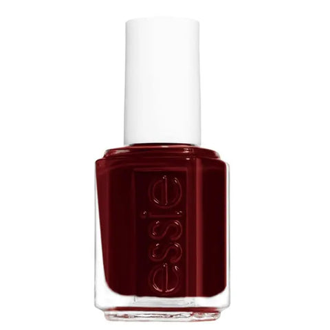 Essie Bordeaux nail polish in 13.5ml bottle from Jag Couture London New York, showcasing deep burgundy color and glossy finish.