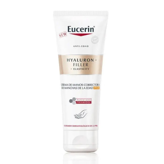 Eucerin Hyaluron Filler Elasticity Spot Correcting Hand Cream 75ml Jag Couture London - New York