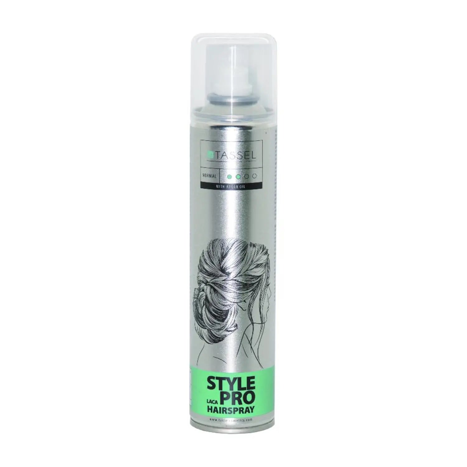 Eurostil Tassel Laca Style Pro Normal 300ml Spray Jag Couture London - New York