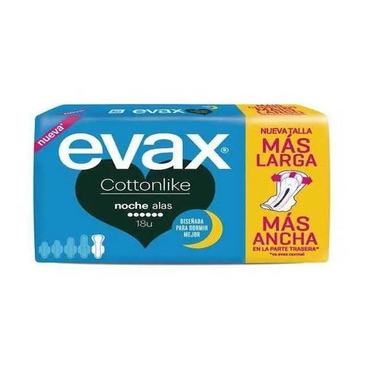Evax Cottonlike Night Wings 18 Units Jag Couture London - New York