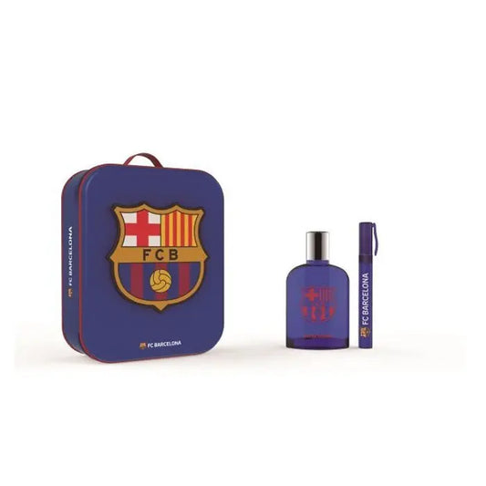 FC Barcelona Eau De Toilette Spray 100ml Set 3 Pieces Jag Couture London - New York