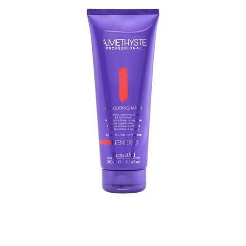 Farmavita Amethyste Colouring Mask Red in a 250ml jar, featuring rich red hair color and brand label from Jag Couture London New York