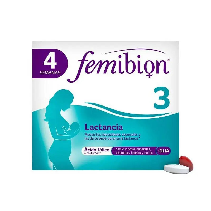 Femibion 3 Lactancia 28 Tablets + 28 Capsules Jag Couture London - New York