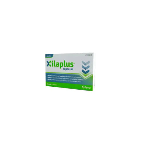 Ferrer Xilaplus 8 capsules by Jag Couture London New York, showing the product packaging with capsules inside a box.