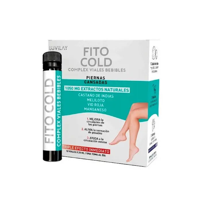 Fito Cold Complex Tired Legs Vials 10x20ml Jag Couture London - New York