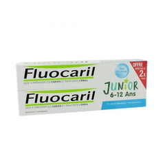 Jag Couture London - New York Fluocaril® Junior 6-12 Years Pack Bubble Flavour Toothpaste 2x 75ml