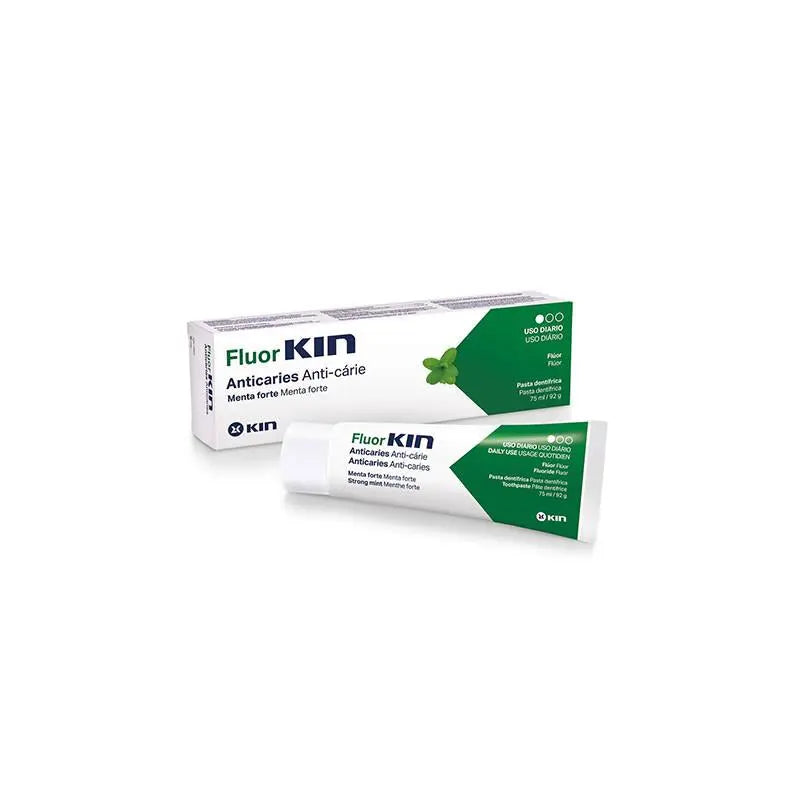 Fluor Kin Anticaries Mint Forte Paste 75g Jag Couture London - New York