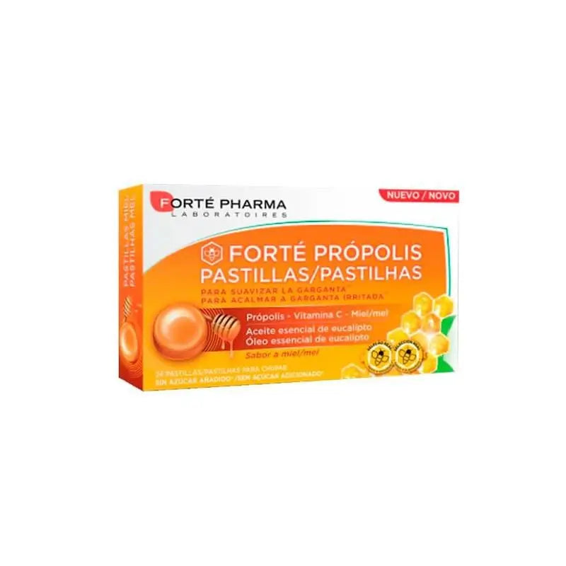 Jag Couture London - New York Forté Pharma Própolis Miel 24 Pastillas