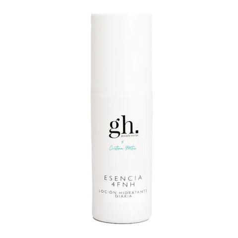 GH Essence 4FNH Daily Moisturizing Lotion by Jag Couture London New York in a 150ml bottle, showing the lotion and packaging.
