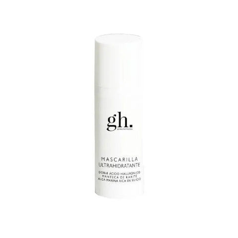 GH Ultra Moisturising Mask by Jag Couture London in a 50ml jar, highlighting its creamy texture and luxurious skincare packaging.
