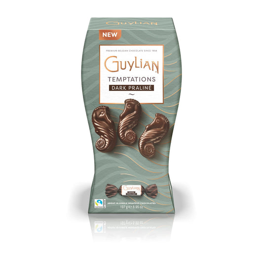 Guylian Temptations twist wrapped dark praline filled seahorses