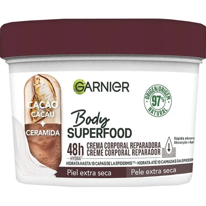 Jag Couture London - New York Garnier Body Superfood Cocoa Repair Body Cream 380ml